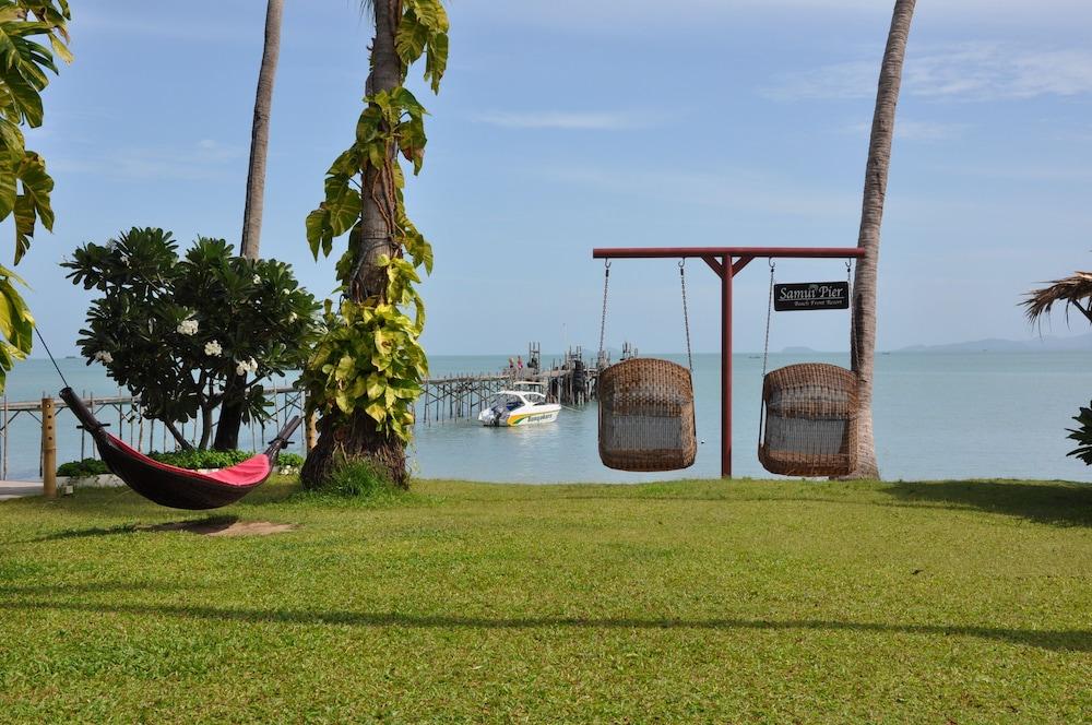 Samui Pier Beach Front&Resort Strand Bang Rak Exterior foto