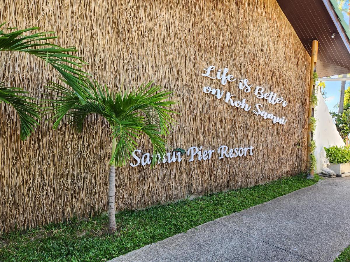 Samui Pier Beach Front&Resort Strand Bang Rak Exterior foto