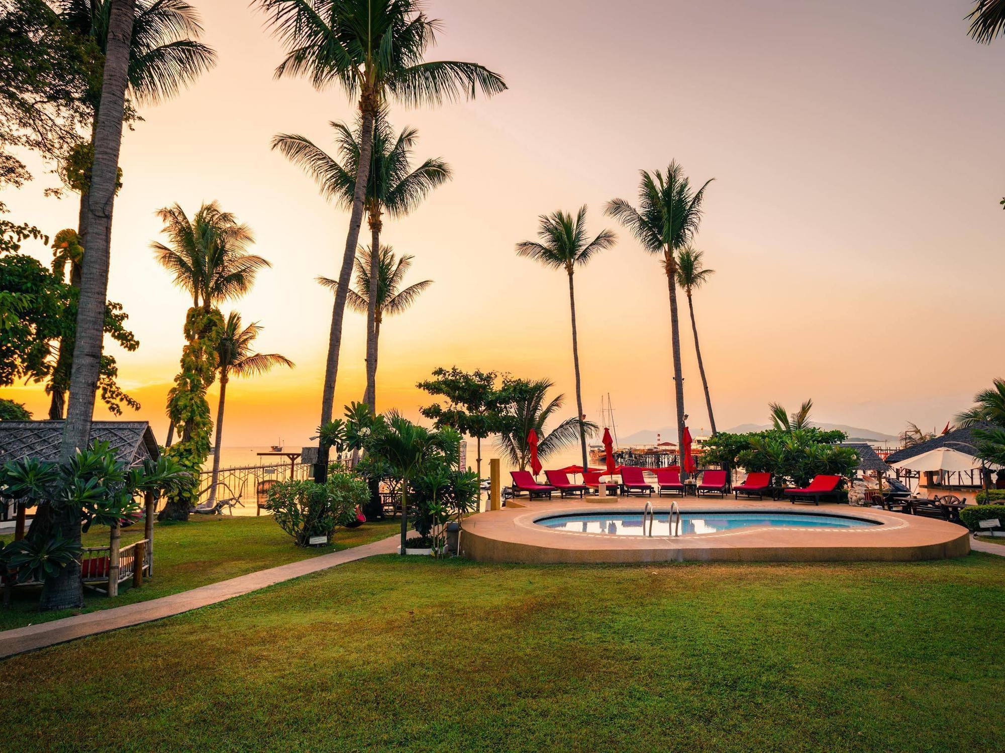 Samui Pier Beach Front&Resort Strand Bang Rak Exterior foto